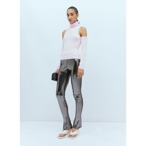 Blumarine Women Metallic Leggings